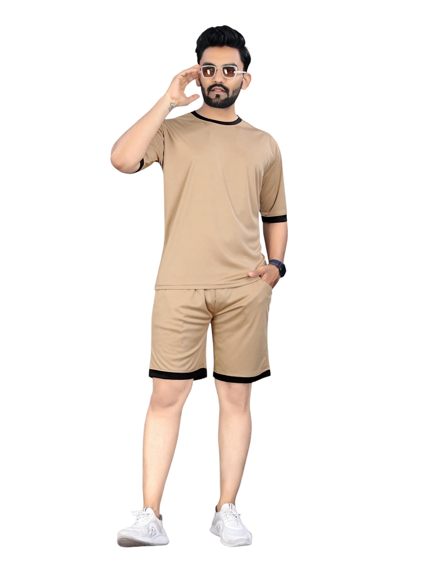 Black - Comfortable Short set